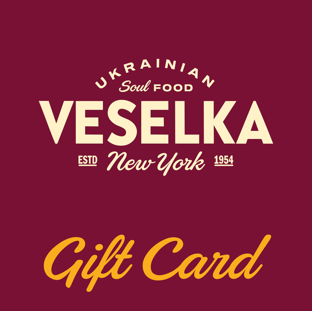 Veselka Nationwide Shipping Giftcard