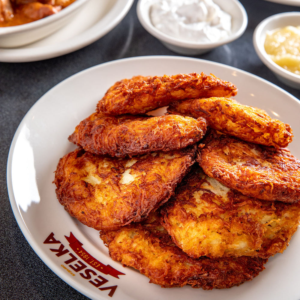 Ukrainian Potato Pancakes - Ukrainian Latkes