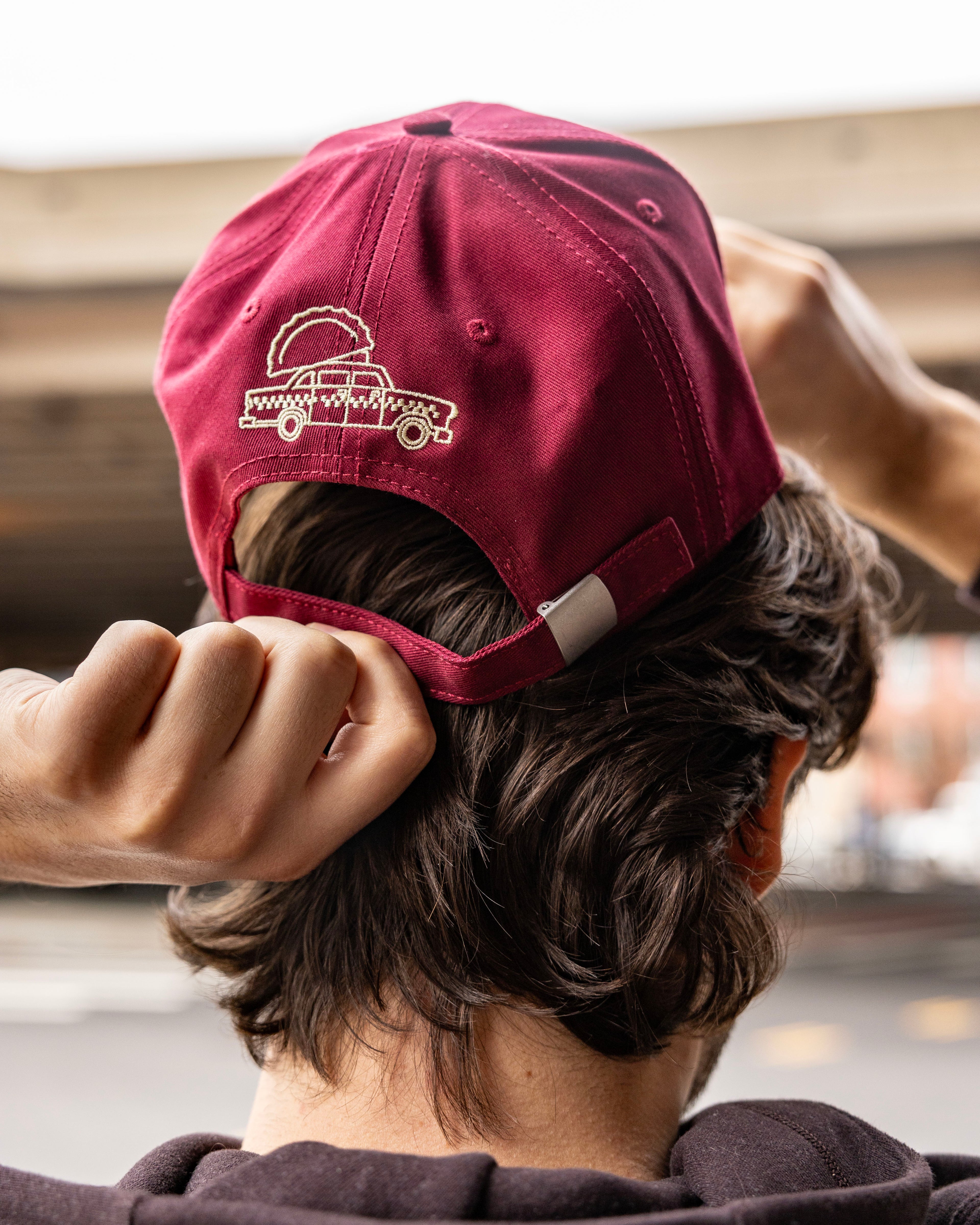 Veselka Burgundy Hat