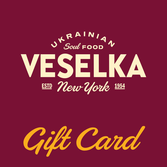 Veselka Nationwide Shipping Giftcard