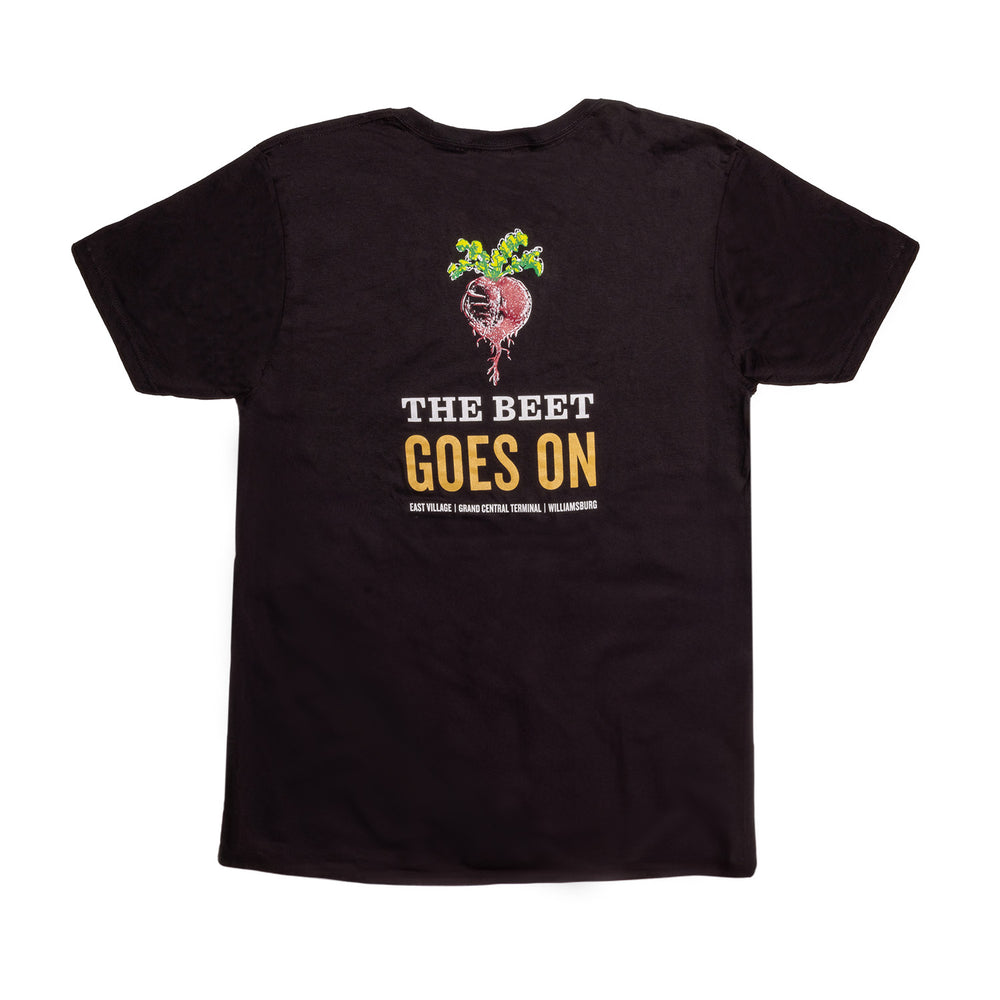The Beet Goes On t-shirt back
