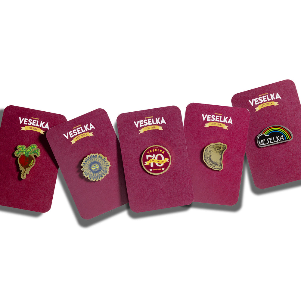 Veselka pin collection