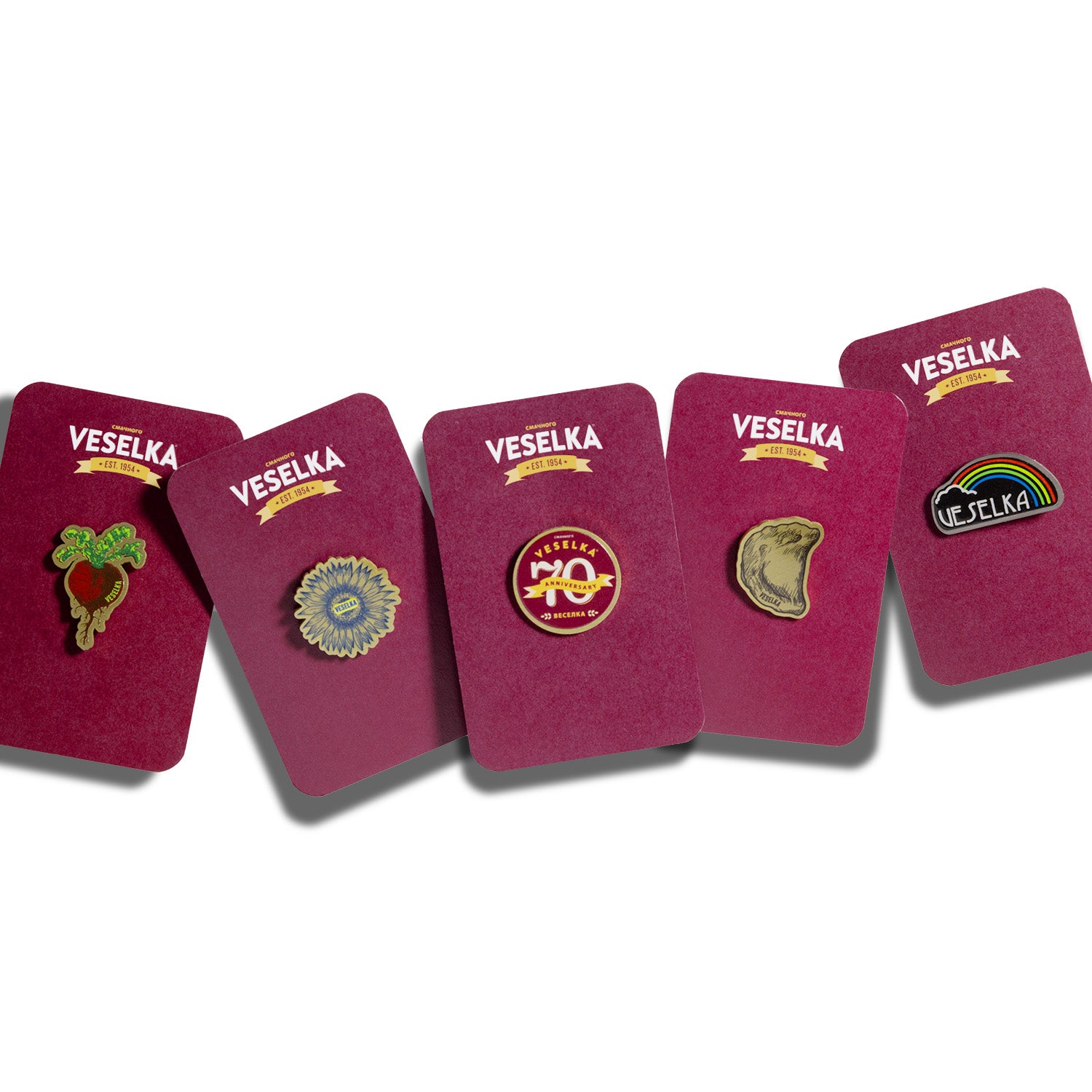 Veselka pin collection