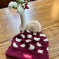 New Burgundy Veselka Beanie
