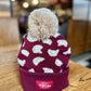 New Burgundy Veselka Beanie