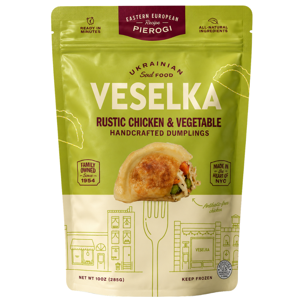 Chicken & Vegetable Pierogi
