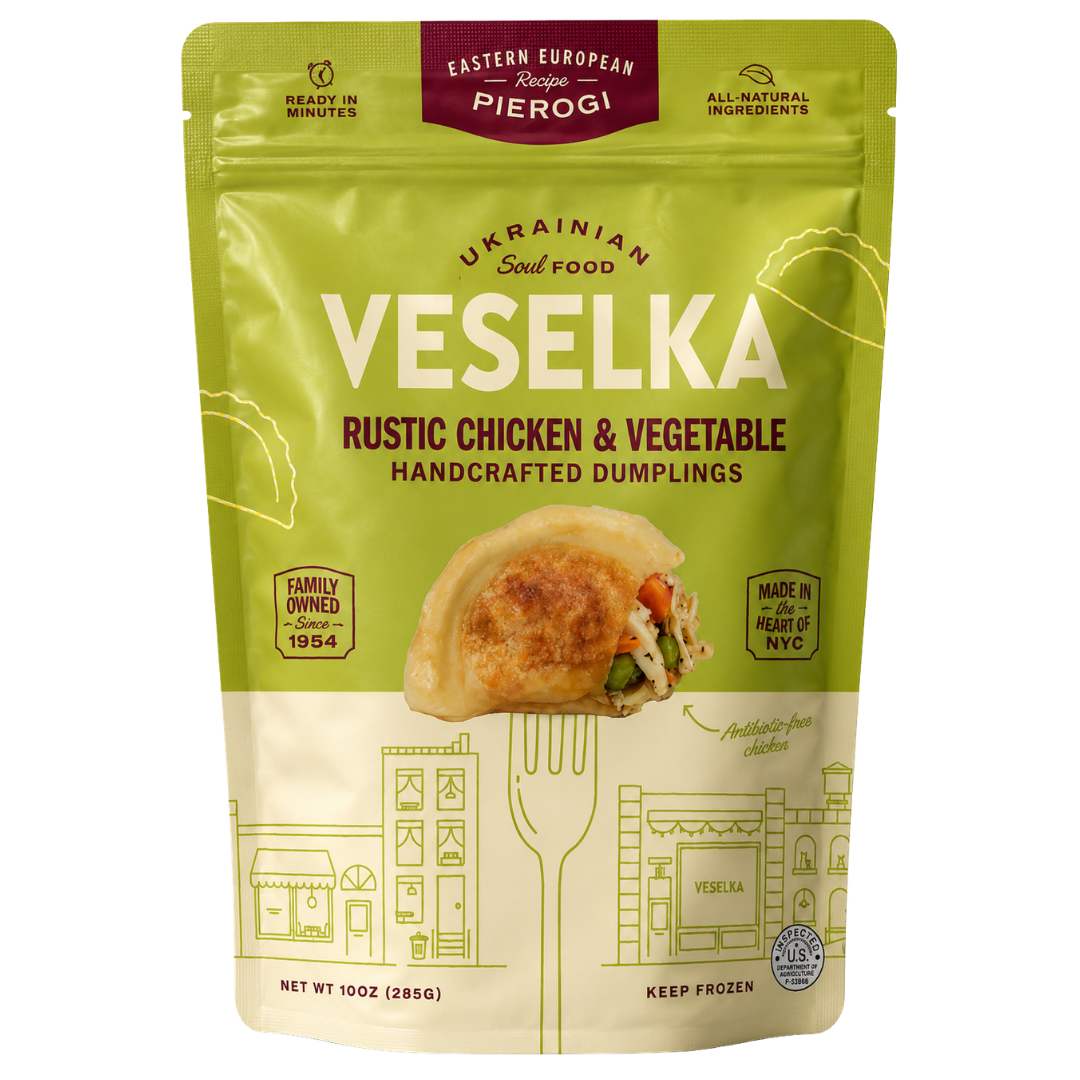Chicken & Vegetable Pierogi