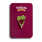 Beet Enamel Pin