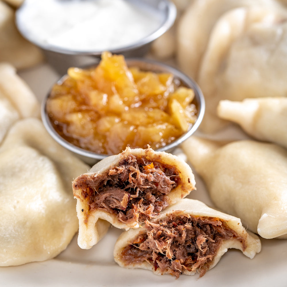 The Essential Ukrainian Dinner - Short Rib Pierogi 